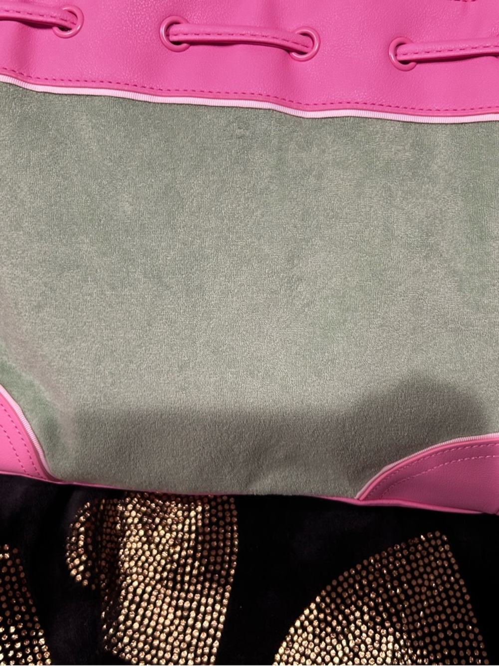 Juicy Couture Pink & Green Strawberry Tote - Picture 6 of 9